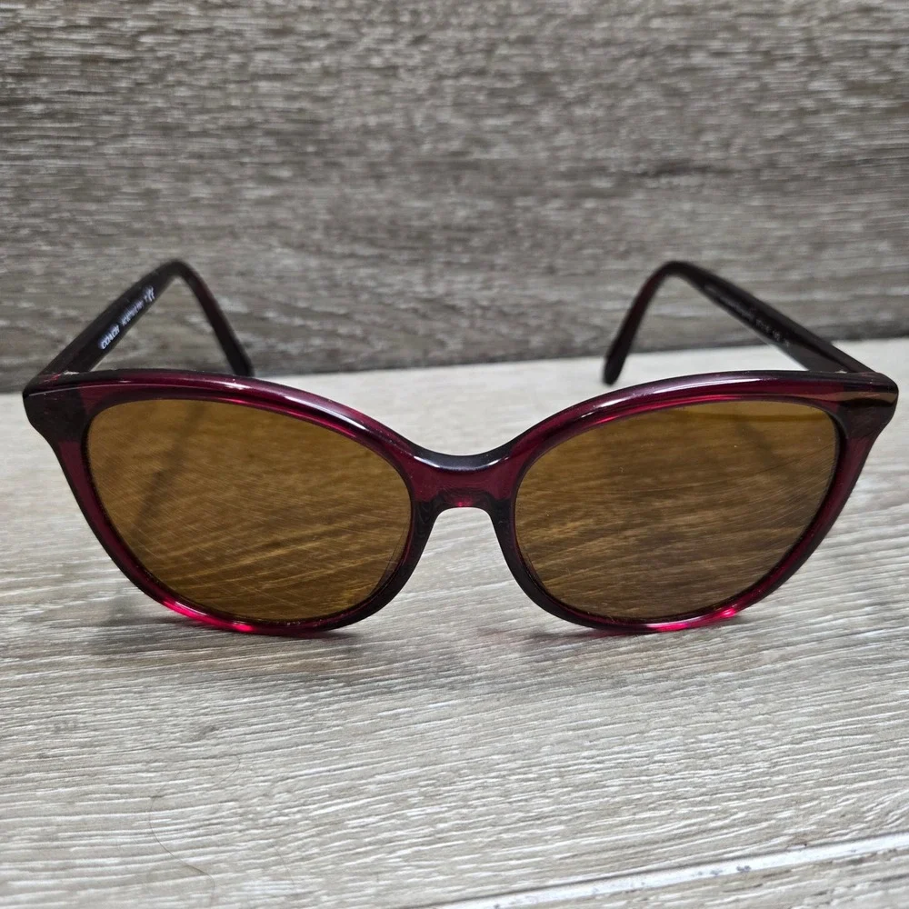 Coach HC 8271U L1101 Sunglasses Cat Eye Frames Only Burgundy 57-16-140 With Case